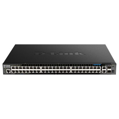 Imagem de Switch de Rede D-Link 48 Portas Gigabit / 2x 10Gbps / 2x 10Gbps SFP+ - DGS-1520-52/E