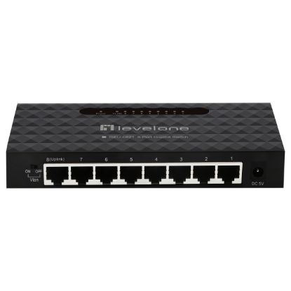 Imagem de Switch de Rede Level One 8 Portas Gigabit - GEU-0821