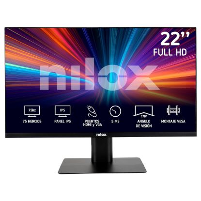 Imagem de Monitor Nilox 22" NXM22FHD11 IPS FHD 16:9 75Hz (5ms)