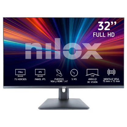Imagem de Monitor Nilox 32" NXM32FHD11 IPS FHD 16:9 75Hz (5ms)