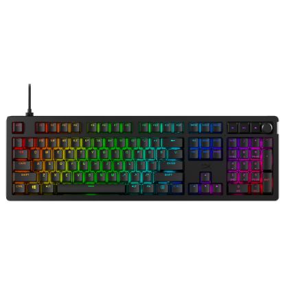Imagem de Teclado HyperX Alloy Rise GKBD Mecânico RGB Preto - Switch HyperX Red (US)