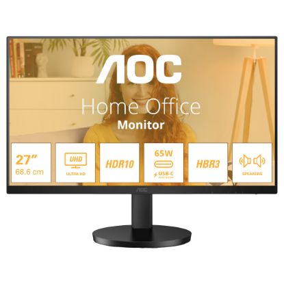 Imagem de Monitor AOC 27" U27B3CF IPS 4K UHD 16:9 60Hz (4ms)
