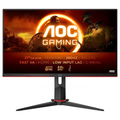 Imagem de Monitor AOC 27" 27G2ZN3 VA FHD 16:9 280Hz HDR10 Adaptive-Sync (0.5ms)