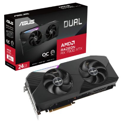 Imagem de Placa Gráfica Asus Radeon RX 7900 XTX DUAL OC 24GB