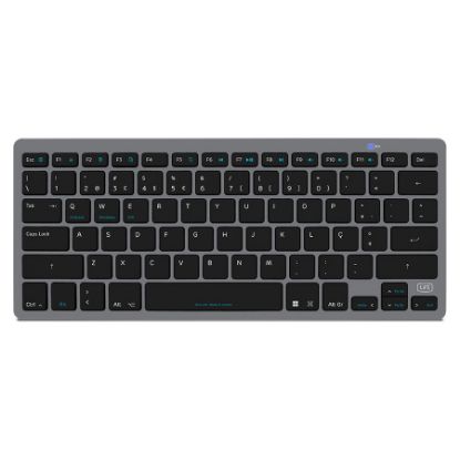 Imagem de Teclado 1Life Slim Multi-Device Bluetooth Preto (PT)