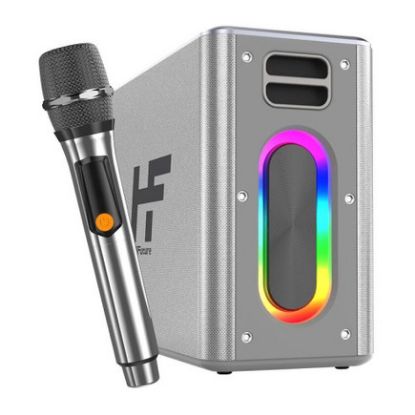 Imagem de Coluna Bluetooth HiFuture MusicBox Prateada c/ Micro