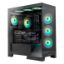 Imagem de Caixa NOX Hummer Glock ARGB Preta (ATX) (Vidro Temperado)