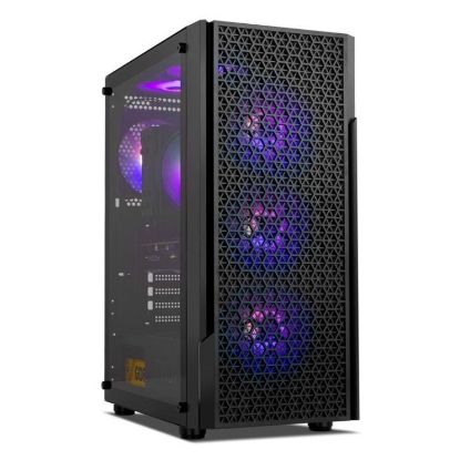 Imagem de Caixa NOX Infinity Beta RGB Preta (Micro-ATX) (Vidro Temperado)