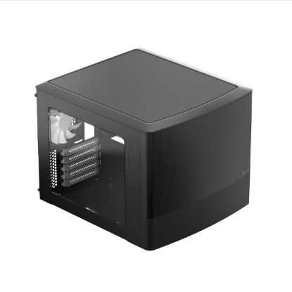 Imagem de Caixa Fractal Design Design Node 804 Preta (Micro-ATX) (Acrílico)