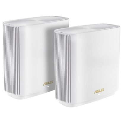 Imagem de Router Asus Wireless AX7800 Mesh ZenWiFi XT9 Tri-Band Gigabit Branco (Pack2)