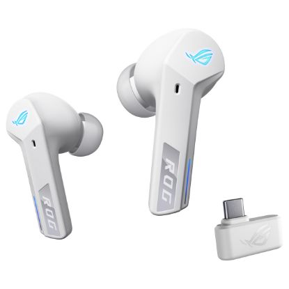 Imagem de Auriculares True Wireless Asus ROG Cetra Branco c/ Recetor