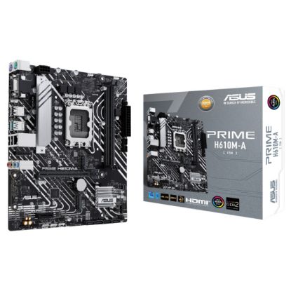 Imagem de Motherboard Asus Skt1700 - PRIME H610M-A-CSM DDR5