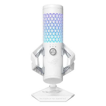 Imagem de Microfone Asus ROG Carnyx RGB Branco USB