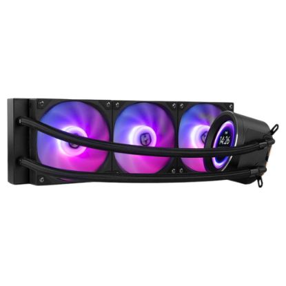 Imagem de Cooler CPU NOX Hummer X-360 LCD RGB Preto