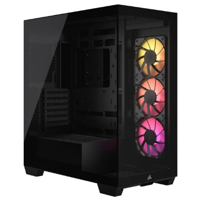 Imagem de Caixa Corsair 3500X ARGB Preta (E-ATX) (Vidro Temperado)