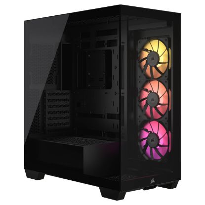 Imagem de Caixa Corsair iCUE Link 3500X RGB Preta (E-ATX) (Vidro Temperado)