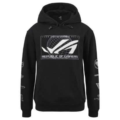 Imagem de Camisola Asus ROG Cosmic Lit Hoodie Preta (XL)