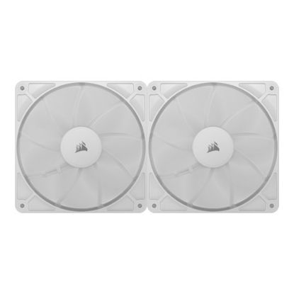 Imagem de Ventoinha 140mm Corsair RS140 PWM Branca (Pack2)