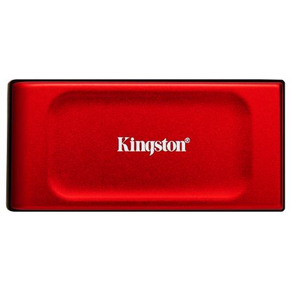 Imagem de SSD Externo Kingston XS1000 2TB Type-C Vermelho