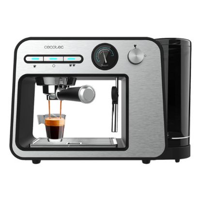 Imagem de Máquina de Café Cecotec Power Espresso 20 Square Pro Prateada / Preta