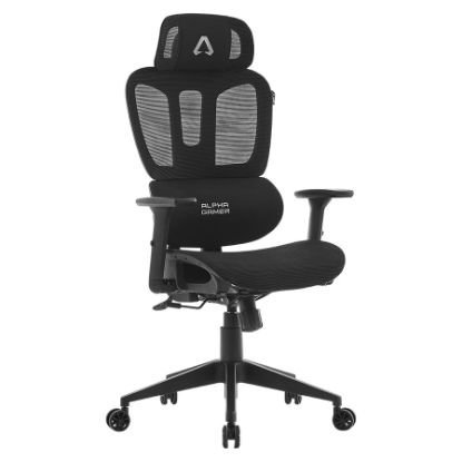 Imagem de Cadeira Ergonómica Alpha Gamer Luna Preta