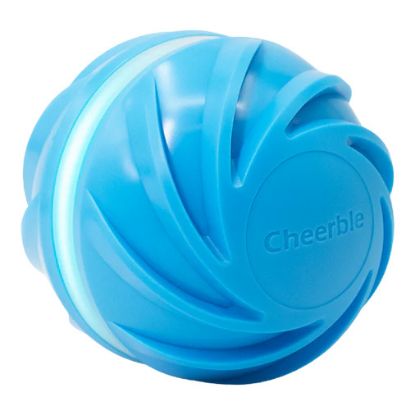 Imagem de Brinquedo Interativo Cheerble p/ Animais W1 Cyclone Blue