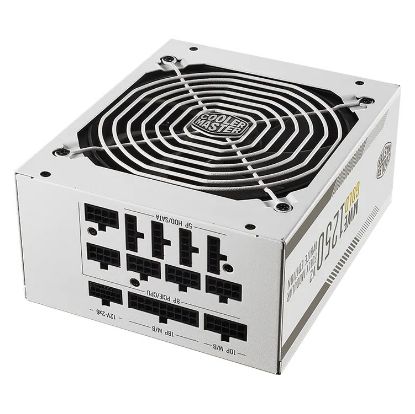 Imagem de Fonte Cooler Master MWE 1250W V2 80Plus Gold Modular 3.0 Branca