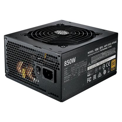 Imagem de Fonte Cooler Master MWE 850W V2 80Plus Gold Modular 3.0 Preta