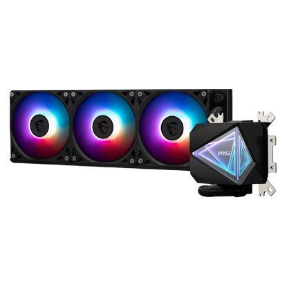 Imagem de Cooler CPU MSI MAG CoreLiquid I360 ARGB Preto