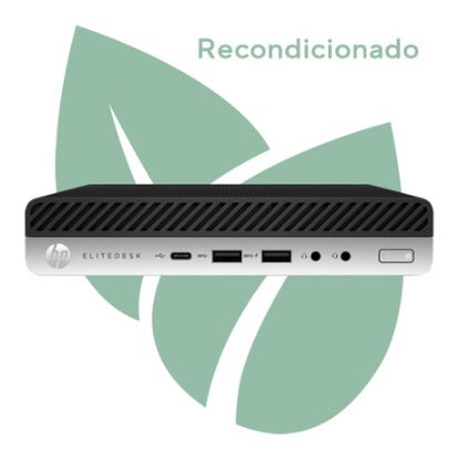 Imagem de Computador Recondicionado HP EliteDesk 800 G3 Mini i5 8GB SSD 240GB Intel HD Graphics 530 W10 Pro...