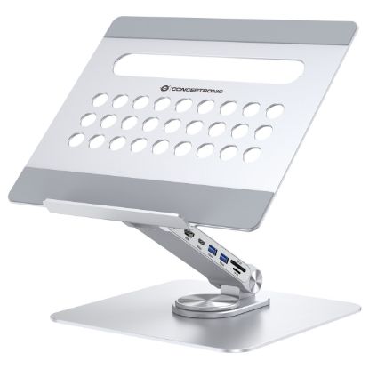 Imagem de Docking Station Conceptronic c/ Suporte Dobrável p/ Portátil Type-C Multiport 7-em-1 DONN27G 100W...