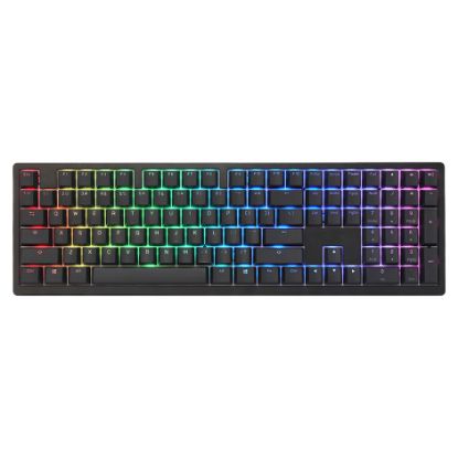 Imagem de Teclado Ducky Zero 6108 100% PBT Wireless Mecânico RGB Preto - Switch MX2A Brown (PT)