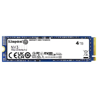 Imagem de SSD M.2 2280 Kingston NV3 NVMe 4TB