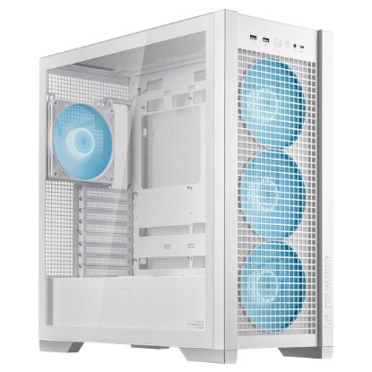 Imagem de Caixa Asus TUF Gaming GT302 TG ARGB Branca (ATX) (Vidro Temperado)