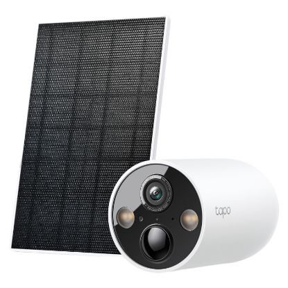 Imagem de Câmara de Vigilância Exterior TP-Link Tapo C425 KIT Security 2K WiFi c/ Painel Solar Tapo A201