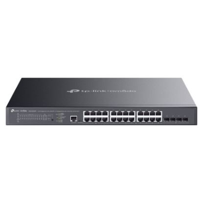 Imagem de Switch de Rede TP-Link Omada 24 Portas Gigabit PoE+/4x SFP+ - SG3428XMPP