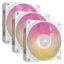 Imagem de Ventoinha 120mm Corsair RX120 RGB MAX PWM Branca (Pack3)