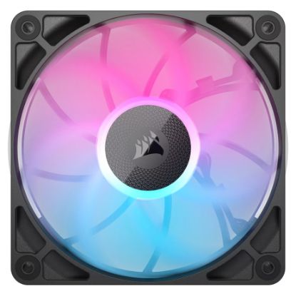 Imagem de Ventoinha 120mm Corsair RX120 RGB MAX PWM Preta