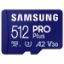 Imagem de MicroSD Samsung Pro Plus UHS-I 512GB Class10 (U3) V30 A2 + AdaptadorSD