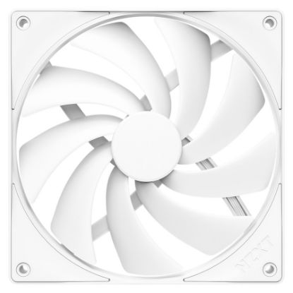 Imagem de Ventoinha 140mm NZXT F140Q Quiet Airflow PWM Branca