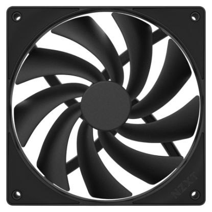 Imagem de Ventoinha 140mm NZXT F140Q Quiet Airflow PWM Preta