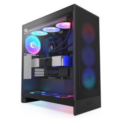 Imagem de Caixa NZXT H7 Flow RGB (2024) Preta (ATX) (Vidro Temperado)