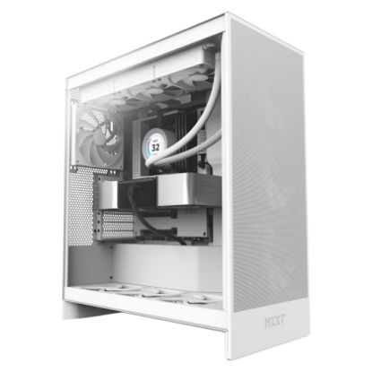 Imagem de Caixa NZXT H7 Flow (2024) Branca (ATX) (Vidro Temperado)