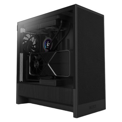 Imagem de Caixa NZXT H5 Flow (2024) Preta (ATX) (Vidro Temperado)