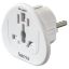 Imagem de Adaptador de Corrente Universal UE/EUA/UK/CH Hama Shuck Branco