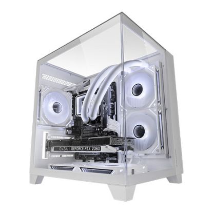 Imagem de Caixa Mars Gaming MC-3CM Branca (Micro-ATX) (Vidro Temperado)