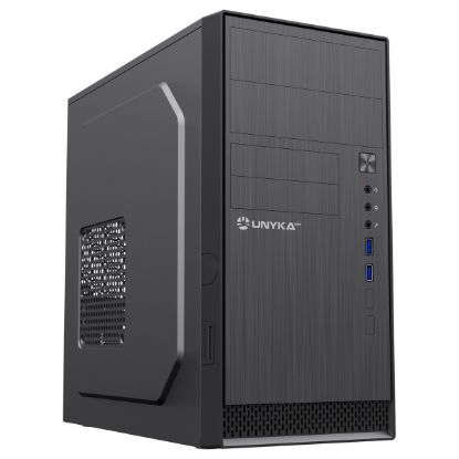 Imagem de Caixa Unyka Aero C12 V1 (Micro-ATX) Preta