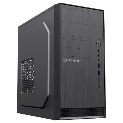 Imagem de Caixa Unyka Aero C12 (Micro-ATX) Preta