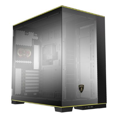 Imagem de Caixa Lian Li O11D EVO RGB Lamborghini Preta (E-ATX) (Vidro Temperado)