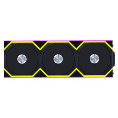 Imagem de Ventoinha 120mm Lian Li UNI SL Wireless RGB PWM Preta (Pack 3)